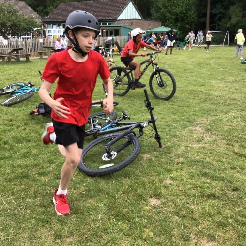 Sports Day 2024 Yr6 Triathlon @ St Matthews 28/6/24