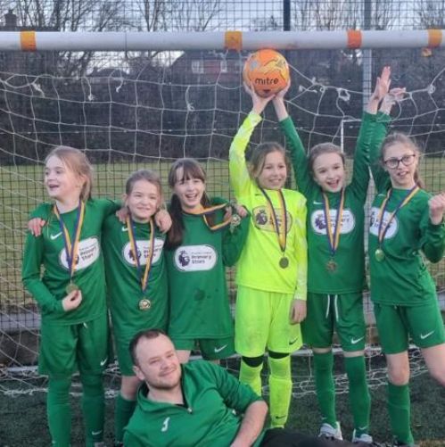 Girls Football @ Perins School 24-2-23